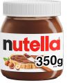 Nutella Hazelnut Chocolate Spread Jar, Chocolate Gift, Unique Recipe for a Smooth Texture and an Unmistakable Taste, Pack of 1 x 350g . 