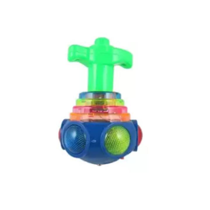 Musical Spinning Flashing Light Lattu