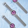 Applicable to Samsung watch65 Watch Strap TPU Diamond Pattern 20mm Huawei GT3P/GT222mm Transparent Perforation. 