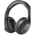 WorWoder Wireless Headphones Over Ear, 80 Hours Playtime Bluetooth Headphones, Hi-Fi Stereo Sound with Microphone, Lightweight Headset with Deep Bass for Travel Work PC Cellphone. 
