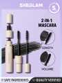 SHEGLAM Lash Besties 2-In-1 Mascara Volumizing Double Head Brush Easy To Remove No Smudge. 