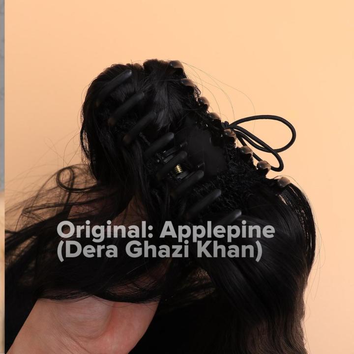 Ponytail%20Style%20Hair%20Extension%20Long%20-%20Medium%20Brown%20%E2%97%98%20Perfect%20for%20any%20occasions%20%E2%97%98%20Natural%20appearance%20%E2%97%98%20Easy%20to%20clip%20on%20and%20stays%20on%20all%20day%20without%20needing%20adjustment%20-%20Image%203