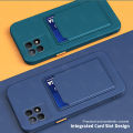 Relaxtoo For Realme Narzo 50 4G Case Wallet Card Slot Soft Silicone Back Cover For Realme Narzo50 4G Camera Shockproof Anti-Drop Multi-Color Optional. 