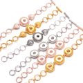 High Quality Snap Jewelry Bracelets Metal 18mm Snap Button Bracelet for Women Men Fit Snap Button Jewelry Button Bracelet Bangle. 