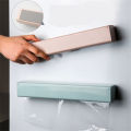 Easy-to-use Plastic Kitchen Cling Film Cutting Box Efficient Compact Versatile Food Wrap Cutter Dispenser Box Foil Cling Film. 