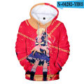 Japanese anime Word Art Online 3D printed hoodies fashion casual sportswear boy and girl Harajuku street clothing KIDS pullover. 