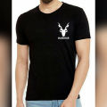 Markhor Logo T Shirt For Mens Printed T-Shirt Half Sleeves Round Neck Tshirt. 