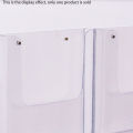 Letter Holder Mail Organizer Wall Mount Hook Acrylic Home Office Decoration. 