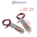 650nm 5mW Red Dot Line Cross Laser Module Head Glass Lens Adjustable Laser Diode Head Industrial Class. 