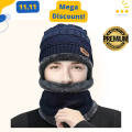 Winter Beanie Cap For Men - Beanies Knit Hat knitted Cap Thicken Hedging Cap Balaclava Skullies Fashion Warm knit Beanie for Men/Women. 