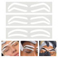 2024 Disposable Eyebrow Design Stencil Eyebrow Tint Airbrush Auxiliary Sticker for Brows Shaping with Single EyebrowsType Option. 