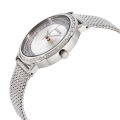Guess Silver Dial Silver Stainless Steel Watch For Women-W0836L2. 