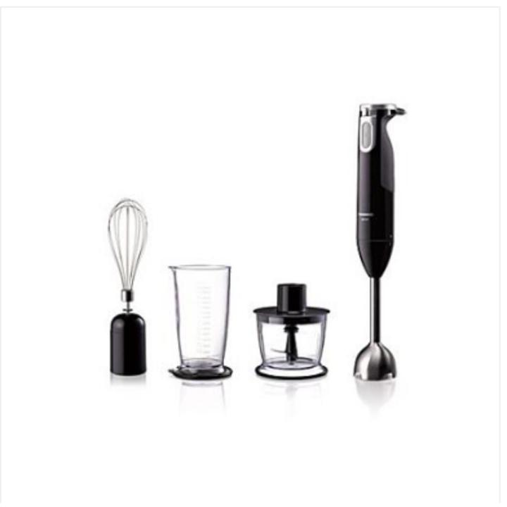 Hand Blender 4 in 1 Portable immersion Blender for Kitchen Food Processor stick with Chopper Whisk Electric Juicer Mixer