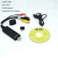 Easy Cap USB,/ Easy CAP USB 2.0 Video Capture Adaptor with audio Or Video Capture Card Box. 