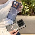 HOCE Ultra Thin Matte Magnetic Phone Cases For Xiaomi 15 14 13 Redmi K80 K70 K60 Pro Ultra Case Wireless Charge Translucent Hard PC Back Cover. 