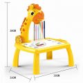 Drawing Toys Projector Reusable Draw Board Toy Education Kids Painting Board Desk Arts And Crafts. 