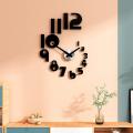 Creative Clock DIY Clock Wooden Wall Clock Living Room Home Fashion Mute Acrylic Art Decoration Wall Clock Wall Clock. 
