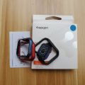 Original Korean Brand Spigen Thin Fit Bumper Case For Apple Watch SE 7 6 5 4 40mm/41mm/44mm/45mm Anti-fall Shockproof Slim Cover. 