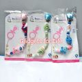 Baby Pacifier Chain/Baby Toddler Pacifier Wooden Beads Holder/Chain For Babies With & without Pacifier. 