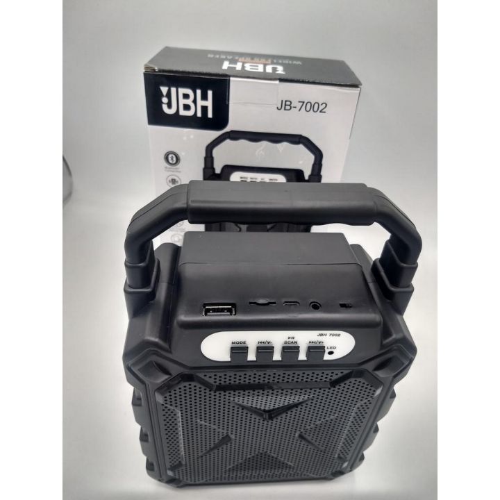 JBH WIRELESS PORTABLE SPEAKER , BASS BOOSTING SOUND SPEAKER , JB-7002 WIRELESS BLUETOOTH SPEAKER