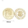 Commemorative Trump Coin Golden Trump Mugshot Commemorative Coin Double Sided Collectible Souvenir Fine Crafted Proof Coin Trump Commemorative Coin. 