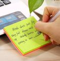 Multicolor Sticky Notes, Bright Colours Self-Stick Memo Pad Paper 3X3 inch Square - Pack of 1 / 100 Sheets. 