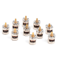 20Pcs/Pack Mini 2-Phase 4-Wire Stepper Motor Miniature Stepper with Gear Small Tiny Mini Motor Toy Engine DIY. 
