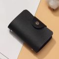 【HOT】 24 Bits Credit Card Holder Business Bank Card Pocket PVC Large Capacity Card Cash Storage Clip Organizer Case ID Holder Pouch. 