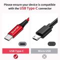 USB C Cable, ZKAPOR  USB Type C Fast Charger Charging Cable Nylon Braided for Type C Mobiles. 