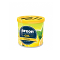 Areon Gel - Lemon - Gel Perfume - Car Air Freshener - Car Perfume - Yellow.. 