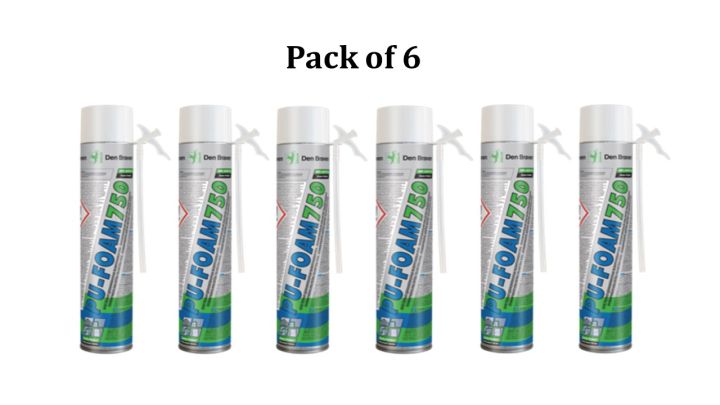 Bostik Construction PU Foam 750 - 750ML - Origin Europe - Pack of 12