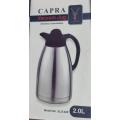 Double Wall Stainless Steel Thermos Vacuum Flask Jug Hot Cold 2 Liters. 