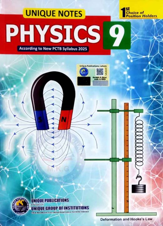 Physics Notes for 9th Class PCTB Syllabus 2025