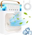 Portable Air Conditioners,Mini Evaporative Cooler,700ml Cooler 3 Speeds, USB Personal Conditioner with 7 LED Light 1-3H Timer AC Cooling Fan for car Home Office Room, No Rechargeable By Way Shop. 