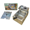 Avinas Electric Deep Fryer – Adjustable Temperature Stainless Steel Fryer | Fast Heating for Home Use. 
