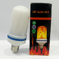 LED Flame Bulb with 3 different modes 9 Watt, Yellow Flickering Lamp With Upside Down Effect, LED Dynamic Flame Effect Light, Indoor and Outdoor Home Decoration Flame Blub, Summer Flame LED Flame Light Bulb. 