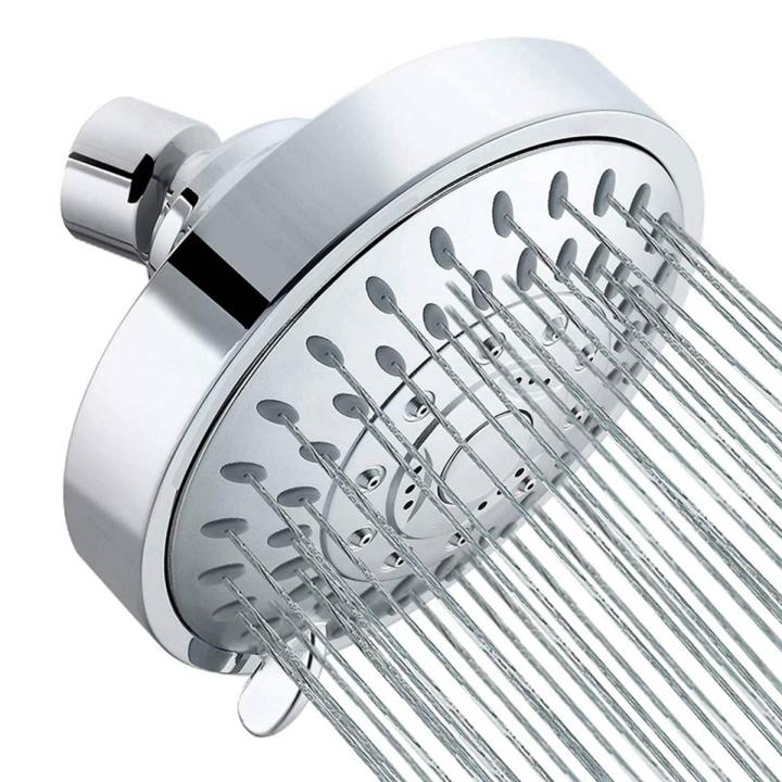 Shower Head, 5 Settings Showerhead with Adjustable Swivel Ball Joint