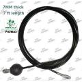 Fitness Gym Cable Fitness Pulley Thick 7mm Heavy Duty Steel Wire Rope for Home Gym Cable Pulley Machine Accessories. 
