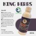 King Herbs Oral Solution To Enhance The Immunity Against Viral Problems Like (ND) And (IBD) 120ml For Birds. 