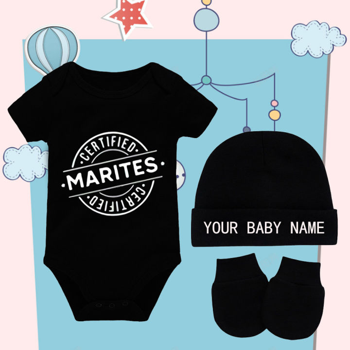 MARITES Cute And Comfy 1 Month Baby Girl Outfits  Customizable name      H8EY