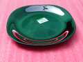 6 Pcs  Glass Black Square Marble 11.0 Inch Dinner Plate OR 6 Pcs 9.0 Inch Soup Plate OR 6 Pcs 7.5 Inch Flat Plate OR 6 Pcs  Pcs 9.0 Inch sweet Bowl OR 1 Pcs 13 Inch Rice Dish and 1 Pcs  10 inch gravy bowl. 