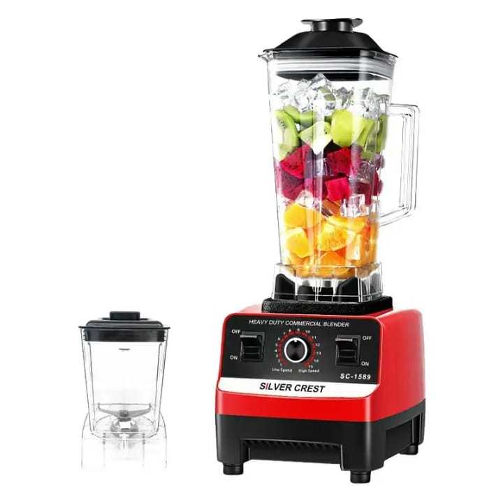 “Silver Crest SC-1589 4500W Heavy Duty 2-in-1 Blender & Smoothie Maker ...