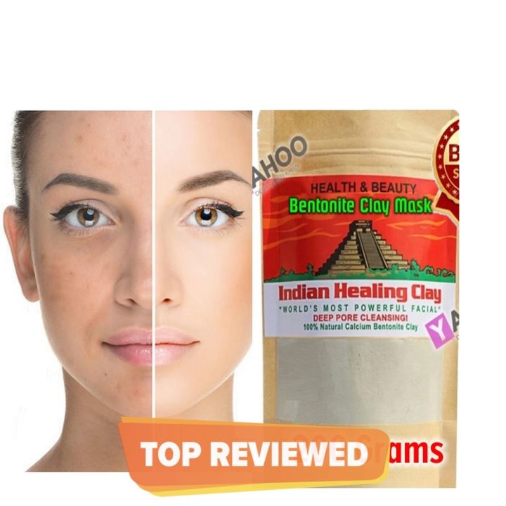 Bentonite Clay  Clay Deep Pore Cleanser  Healing Clay for Women & Men 300 grams