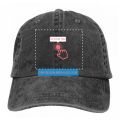 【LuckyBabyFans Store】Let The Fish Who Thinks He Knows No Fear Well Upon My Denim Cowboy Hats Dad Hat. 