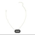 Simple Choker Heart Pendant Necklace for women and girls Golden Color. 