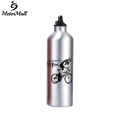 MeterMall 750ml Bicycle Sports Water Bottle Aluminum Alloy Mountain Bike Water Cup With Carabiner Cycling Accessories. 
