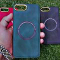 Iphone 7 plus Premium Leather MagSafe Case with Wireless Charging. 