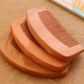 2 PCS Brown Peach Wood Wooden Comb Anti-Static Comb Close Tooth Comb Hair Combs，Natural Fine Tooth Hair Comb Anti-Static Hair Care Wooden Comb Handmade Gift Comb for Women and Men Massage Detangling. 