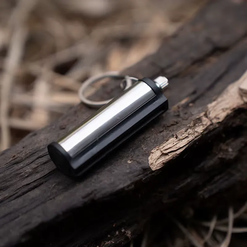 thumbnail image 2 of BIASTNR Permanent Match, Keychain Flint Matchstick Fire Starter Forever Match, Reusable Waterproof Flint Lighter For Outdoor Camping Emergency 2 of 14