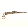 PUBG M24 Orignal_Sniper Keychain Metal Silver Keyring. 